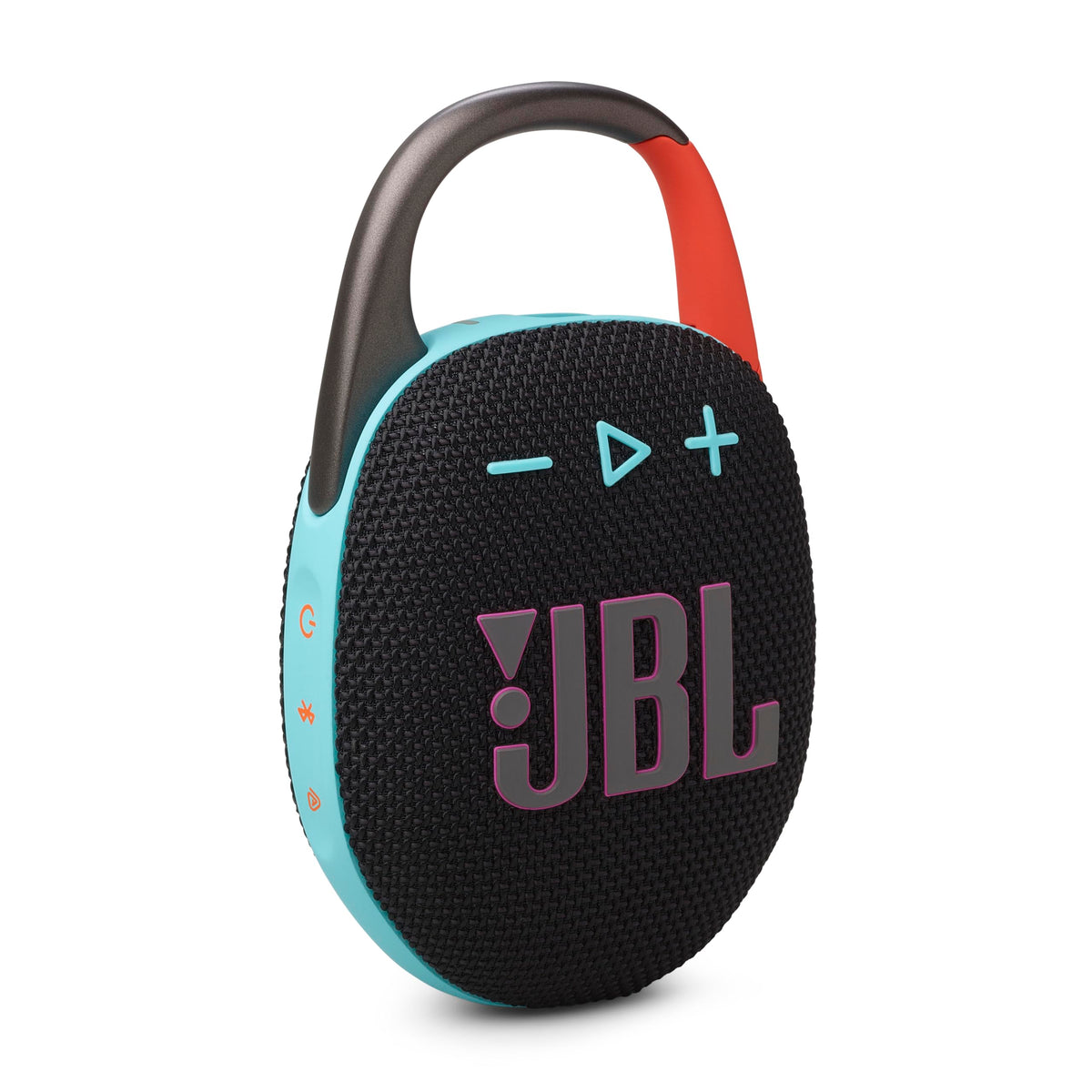 JBL Clip 5 - Ultra-Portable, Waterproof & Dustproof Bluetooth Speaker, Big JBL Pro Sound with Punchy bass, Integrated Carabiner, Up to 12 Hours of Play, Made in Part with Recycled Materials (Black)