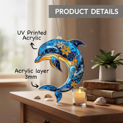 Sea Turtle Gift for Women, Mom & Daughter Christmas Ornament with Card