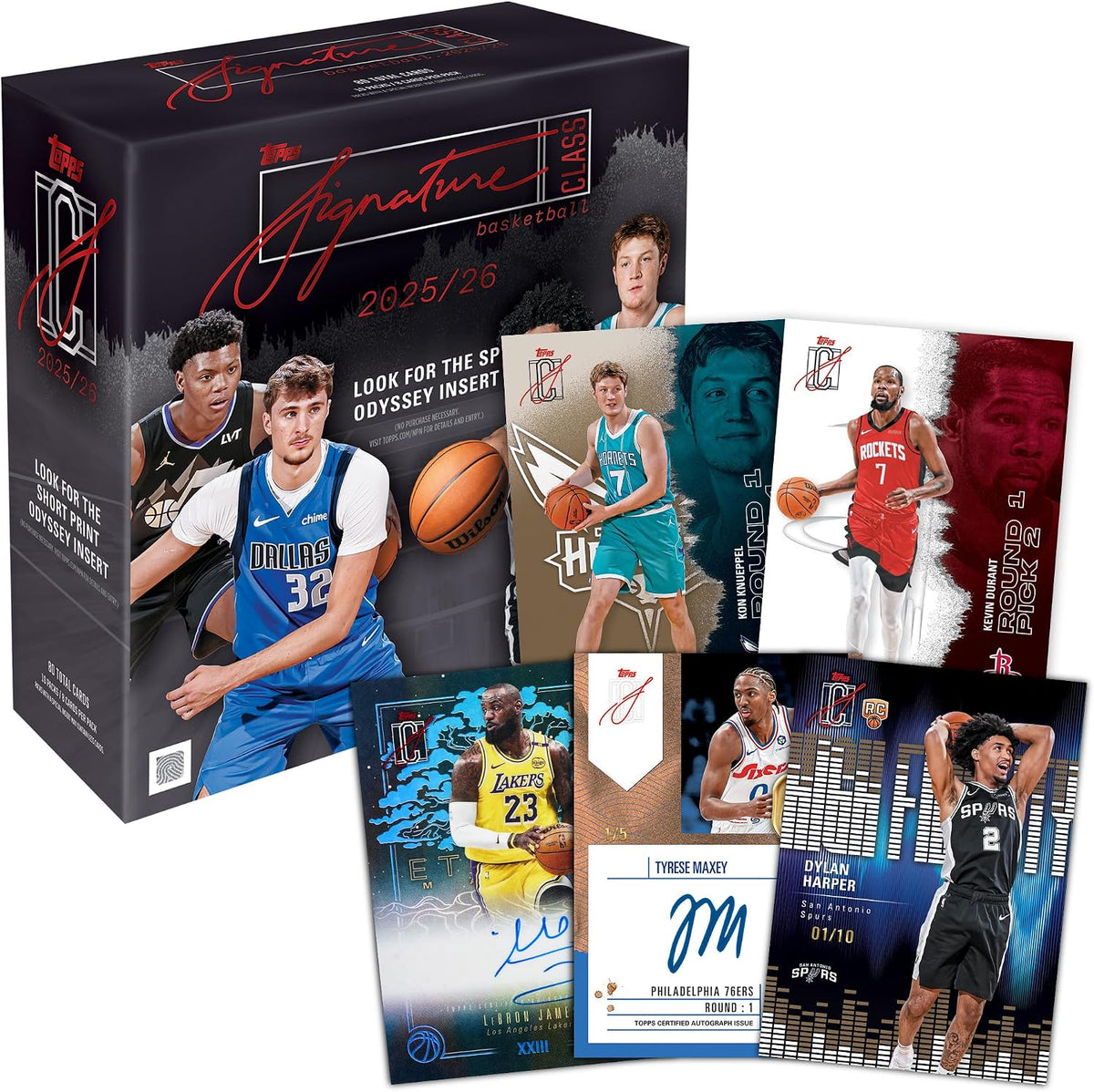 2025-26 Topps Signature Class NBA Basketball - Factory Sealed - Mega Box