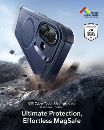 ESR Cyber Tough for iPhone 18 Pro Max/17 Pro Max Case, Black