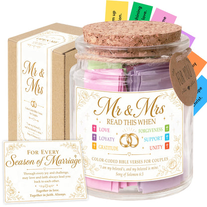 Read This When Bible Verses Jar – Birthday Gifts for Women, Christian Gifts, Christmas Gift for Women, Gift for Mom from Daughter