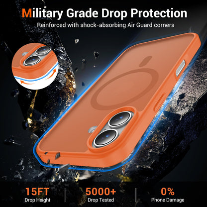 Temdan for iPhone AIR Case with Screen Protector Beige