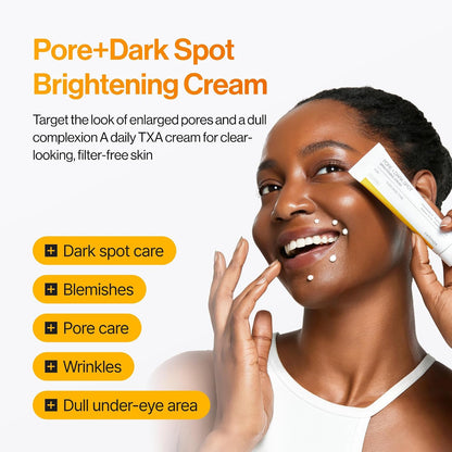celimax Pore+Dark Spot Brightening Cream, 1.18 fl.oz, TXA cream