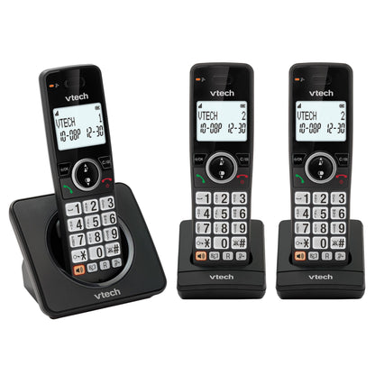 VTech EA5001 DECT Cordless Phone with Nuisance Call Blocker,Easy-to-Read Backlit Display,Landline Phone with 18 Hours Talk-time,Volume Booster,Handsfree Speakerphone,Speed Dial,2-Handset