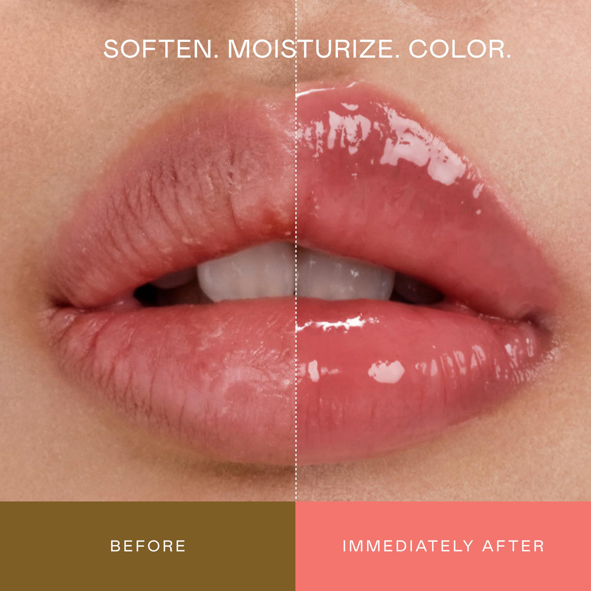 EADEM Tinted Lip Balm, Moisturizing Lip Gloss Tube for Women, Butter Mochi