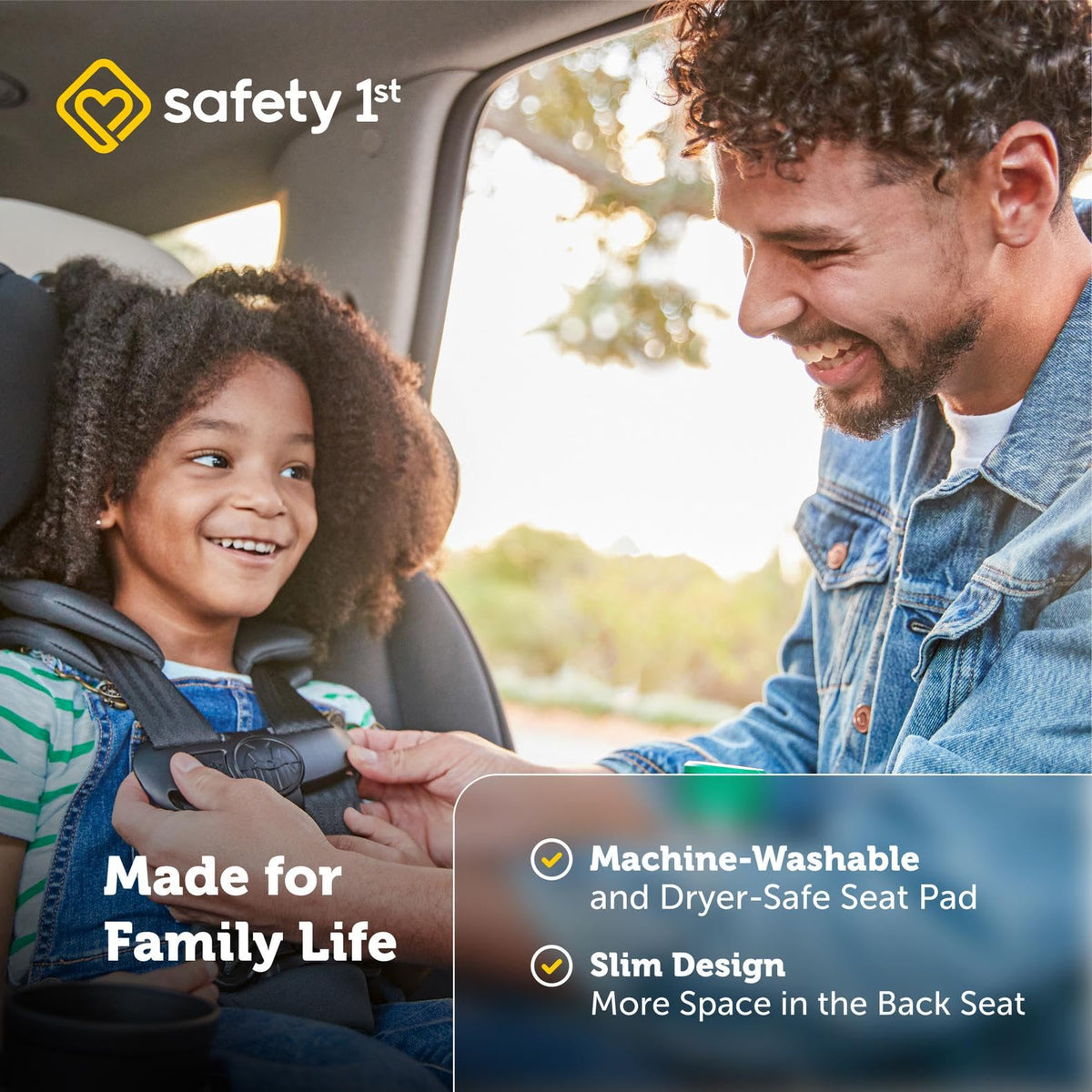 Safety 1st Grow and Go All-in-One Convertible Car Seat - Black Phantom