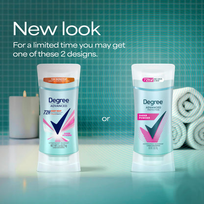 Degree Advanced Protection Antiperspirant Deodorant Vanilla & Jasmine 2.6oz