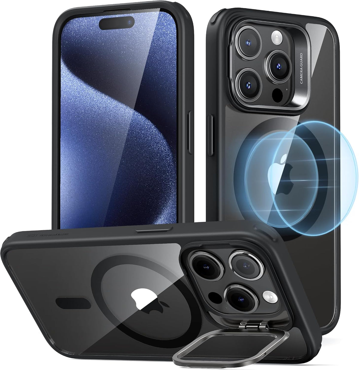 ESR Classic Hybrid for iPhone 18 Pro Max/17 Pro Max Case with Flex Stand