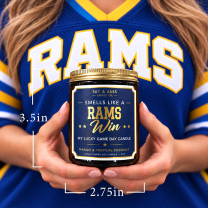 Vikings Gifts for Women / Men - Smells like a Vikings Win Candle, USA Made