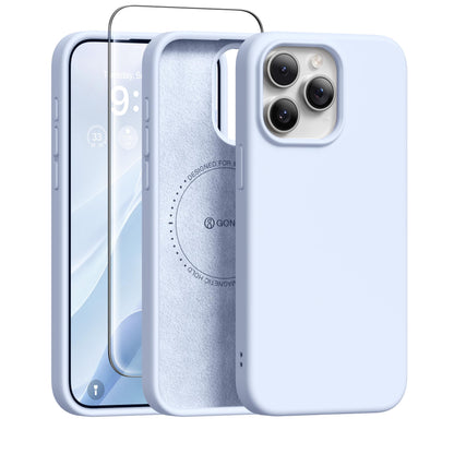 GONEZ for iPhone 18 Pro Max Case/iPhone 17 Pro Max Case, Mist Blue