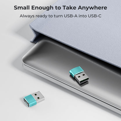 Basesailor USB to USB C Adapter,USBC Female to USB A Male Charger Adapter