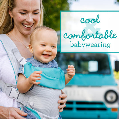 Infantino Flip 4-in-1 Baby Carrier Convertible Ergonomic, Gray