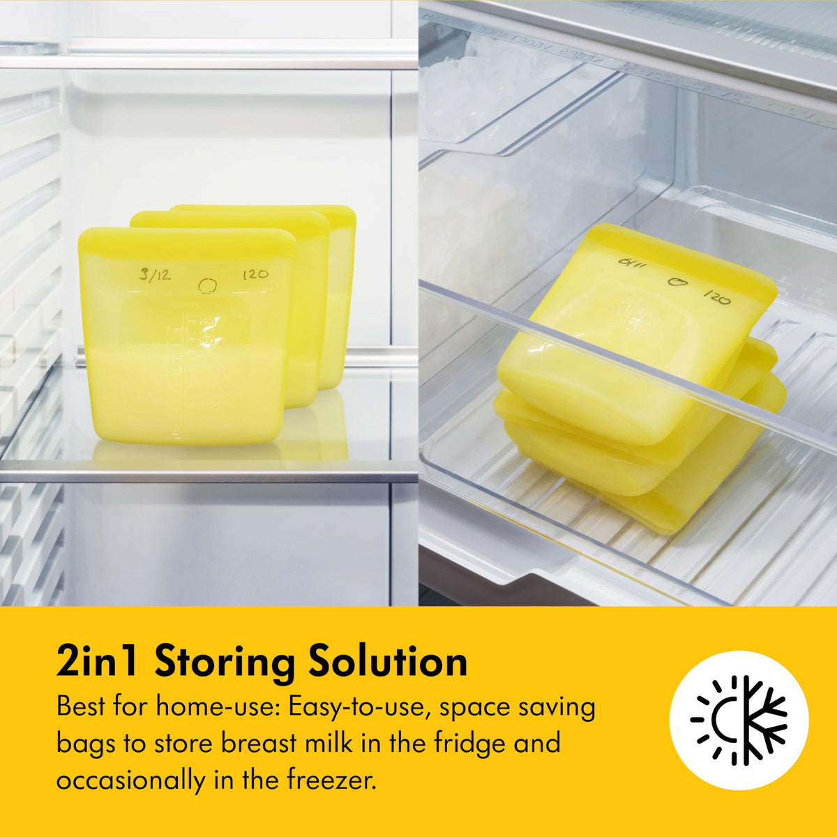Medela Easy Pour Breast Milk Storage Bags, 200 Count, 7 oz/210 ml