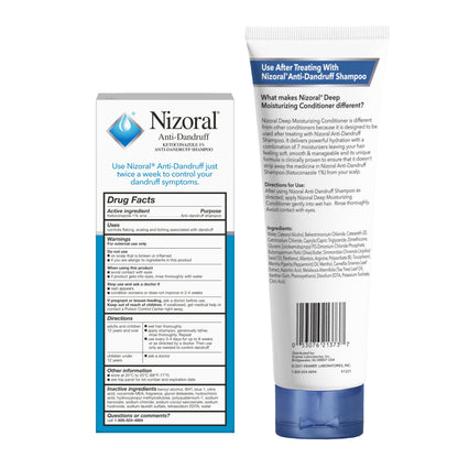 Nizoral Anti-Dandruff Shampoo with 1% Ketoconazole, Fresh Scent, 7 Fl Oz