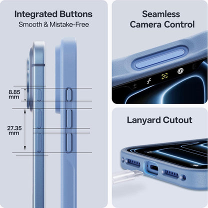 CASEKOO for iPhone Air Case, Crystal Clear, Patented Anti-Yellowing, Slim