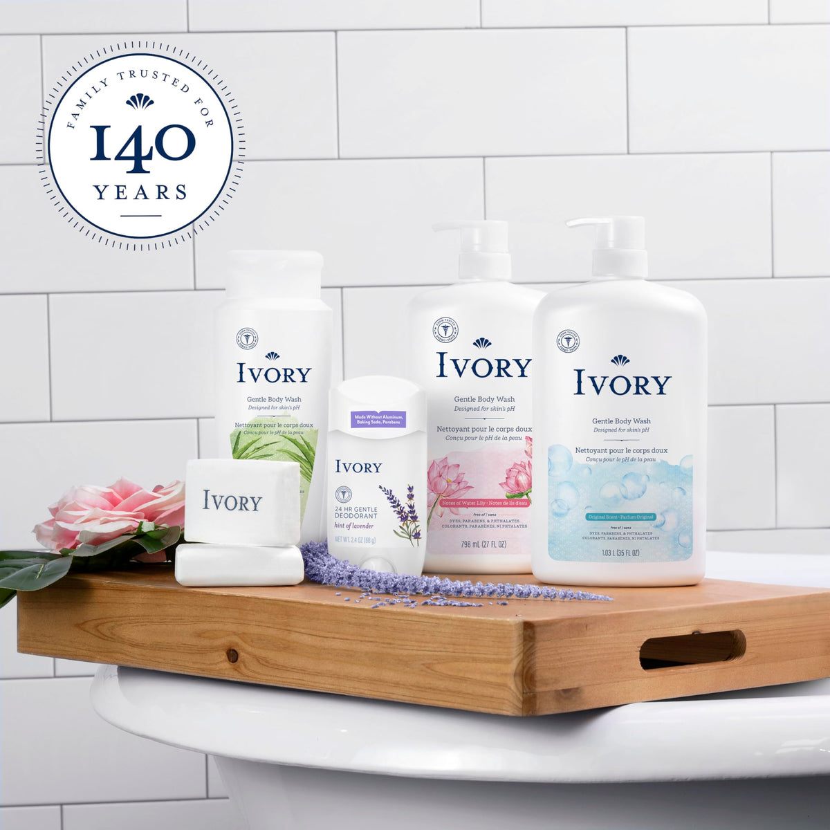 Ivory Body Wash Designed for the Whole Family, Original Scent, 35 fl oz