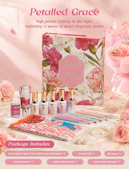 Beetles Gel Nail Polish Kit with U V Light - 80Pcs 55 Colors Gel Nail Kit