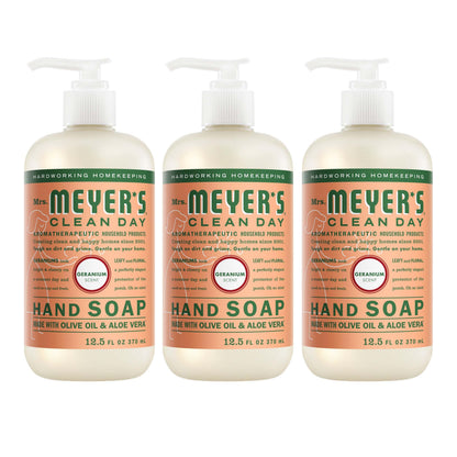 MRS. MEYER'S CLEAN DAY Liquid Hand Soap, Lemon Verbena, 12.5 fl oz, 3 Pack