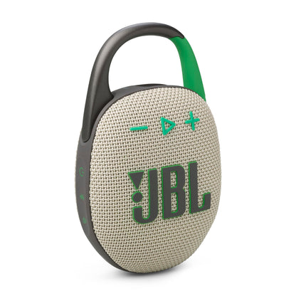 JBL Clip 5 - Ultra-Portable, Waterproof & Dustproof Bluetooth Speaker, Big JBL Pro Sound with Punchy bass, Integrated Carabiner, Up to 12 Hours of Play, Made in Part with Recycled Materials (Black)
