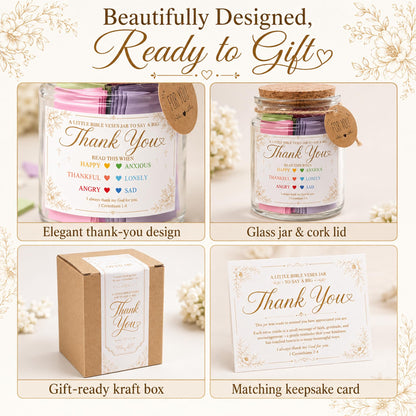 Read This When Bible Verses Jar – Birthday Gifts for Women, Christian Gifts, Christmas Gift for Women, Gift for Mom from Daughter