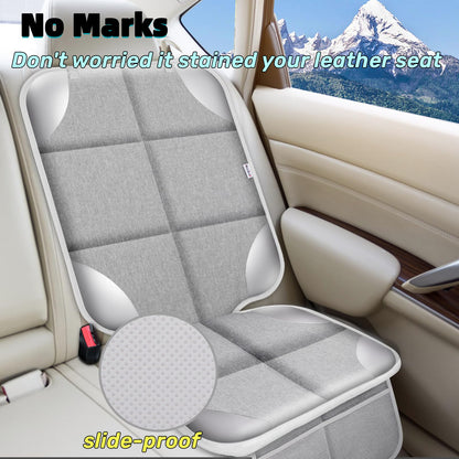Meolsaek Car Seat Protector for Child Car Seat，Non-Slip Backing No Imprints