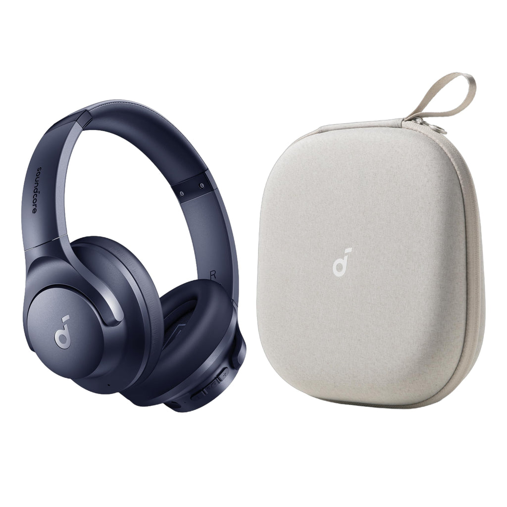 soundcore by Anker Q20i Hybrid Active Noise Cancelling Headphones, Black