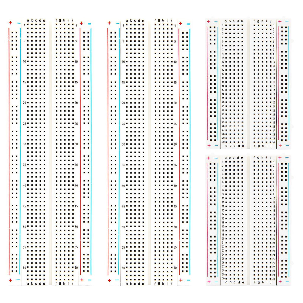 ELEGOO 3pcs Breadboard 830-Point Solderless Prototype PCB Board Kit