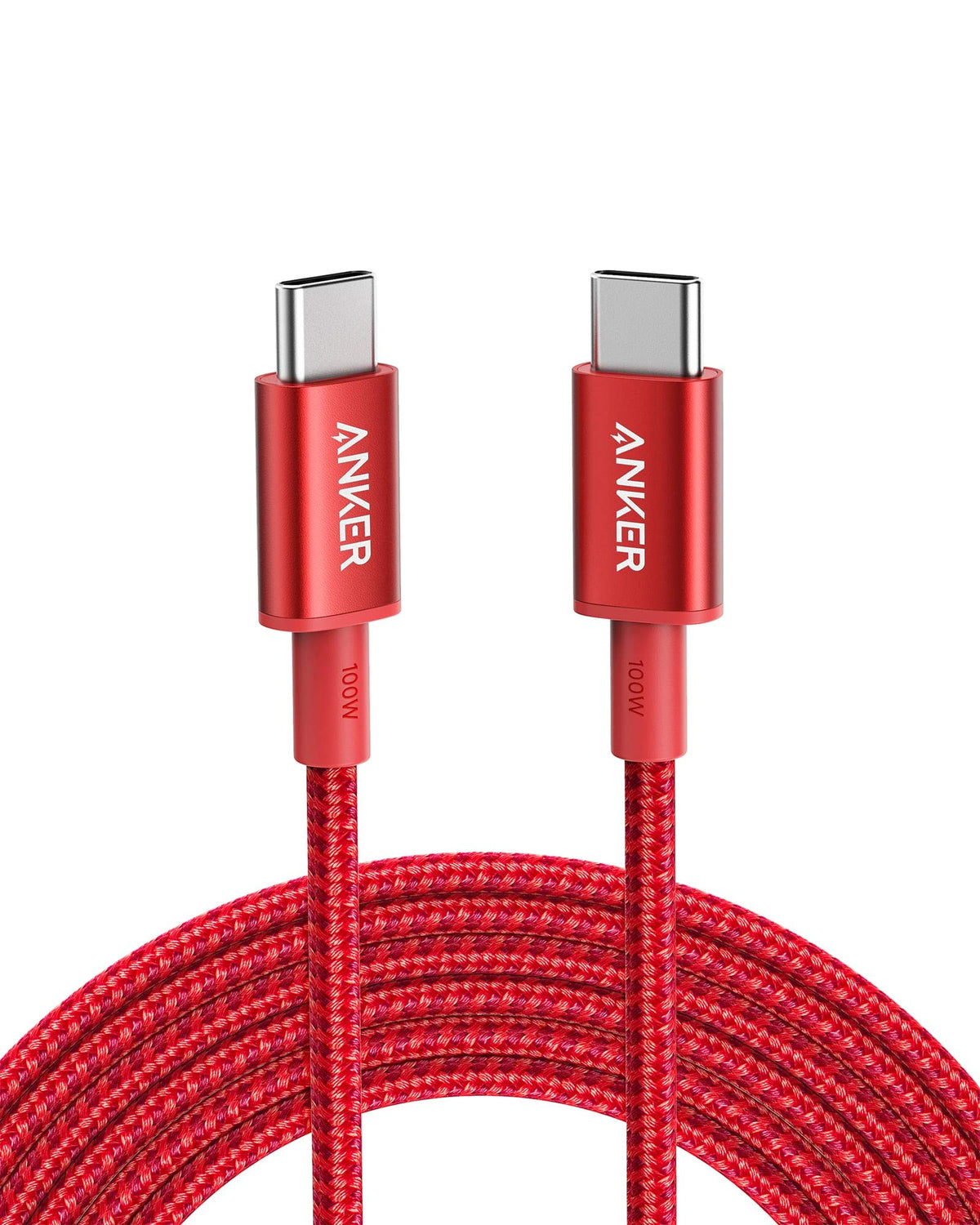 Anker USB C to USB C Cable, 100W Fast Charging Cable(1-Pack, 10 ft, Black)