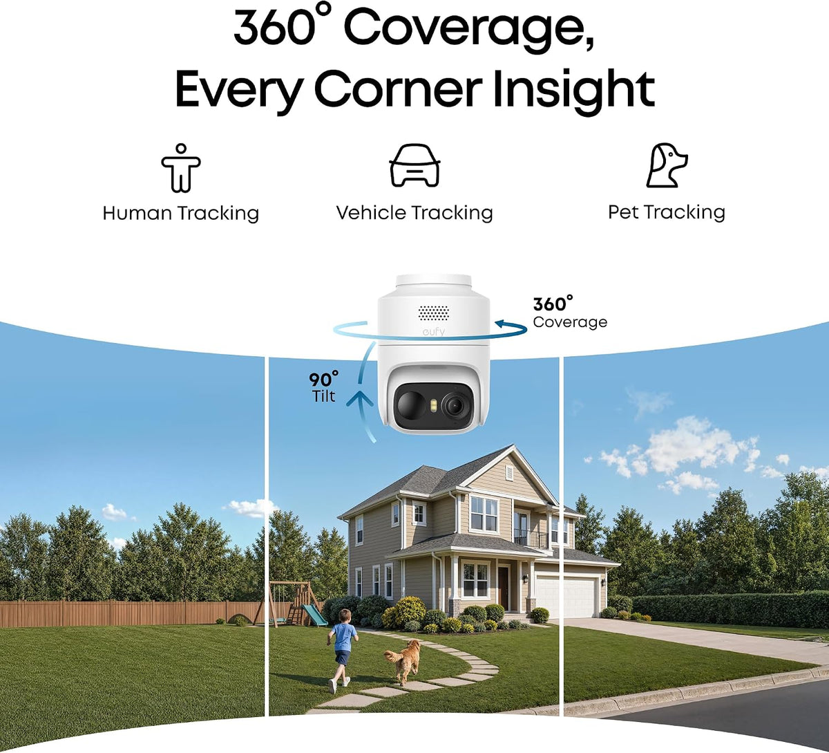 eufy Security eufyCam C37, Solar Cameras Wireless Outdoor,2K Resolution