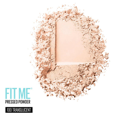 Maybelline Fit Me Matte + Poreless Pressed Face Powder Makeup & Setting Powder, Classic Ivory, 1 Count