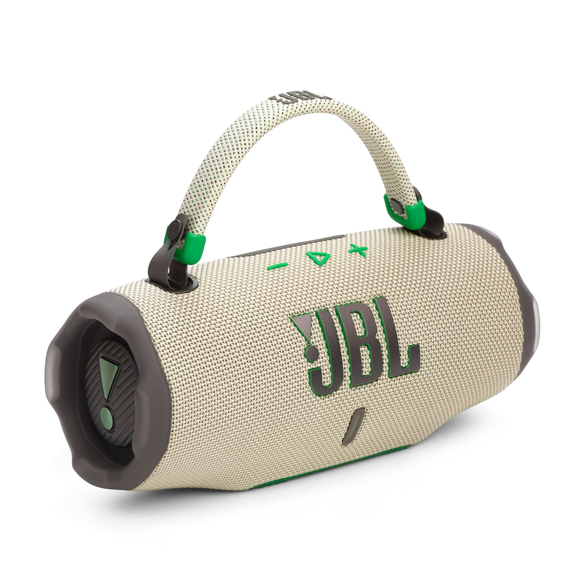 JBL Charge 6 Portable Waterproof Speaker with Powerbank and Strap - Black (Renewed)