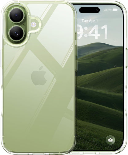 CASEKOO for iPhone Air Case, Crystal Clear, Patented Anti-Yellowing, Slim