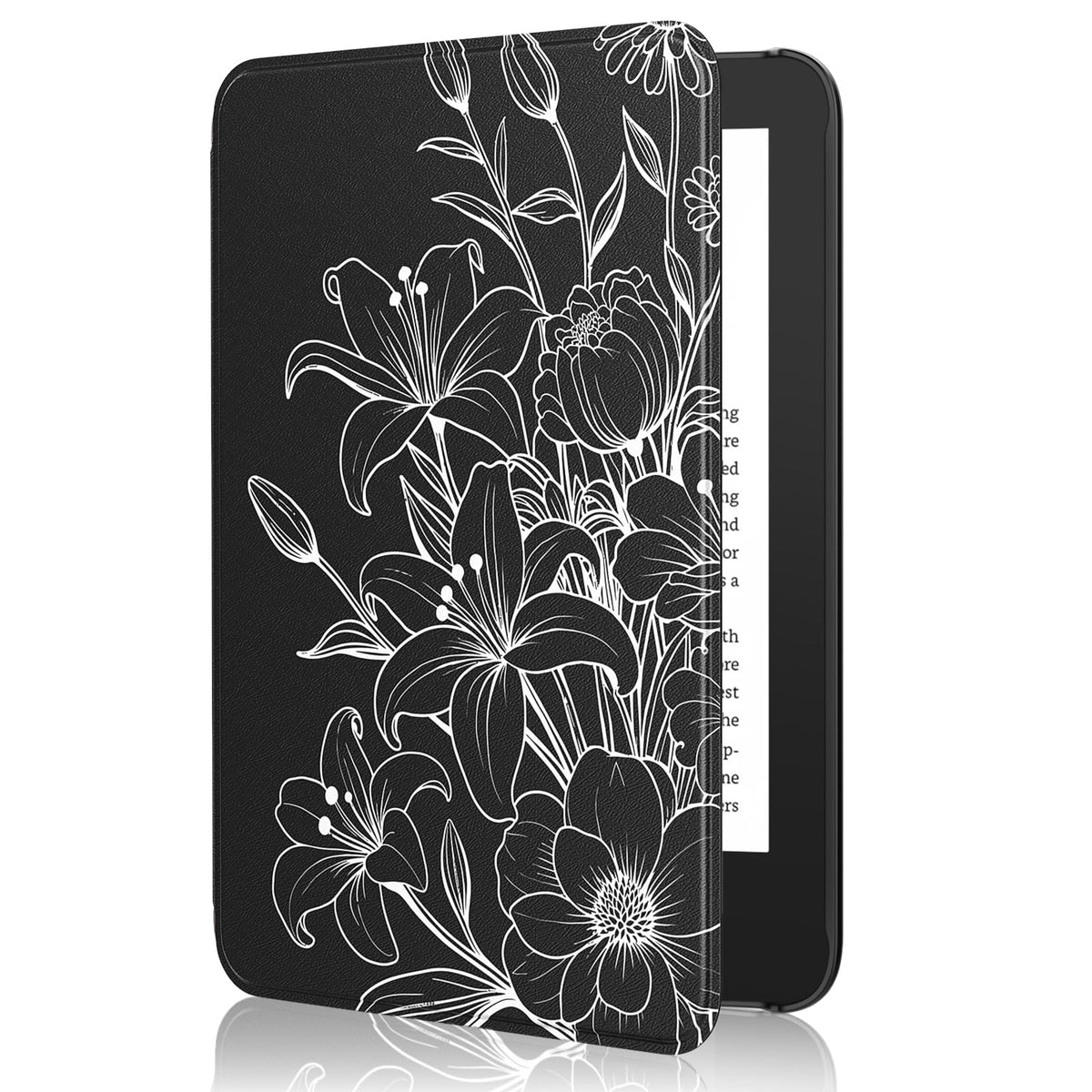 MoKo Case for 6" Amazon Kindle Basic 11th Gen 2024/2022,Blue-green
