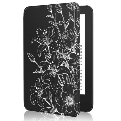 MoKo Case for 6" Amazon Kindle Basic 11th Gen 2024/2022,Blue-green
