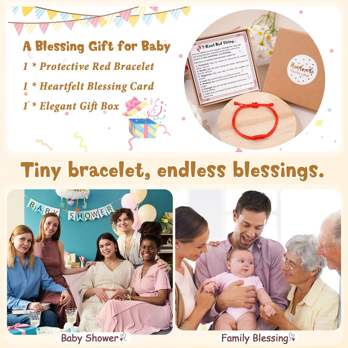 Red Bracelet for Women Men Red String Bracelet Baby Protection Gift