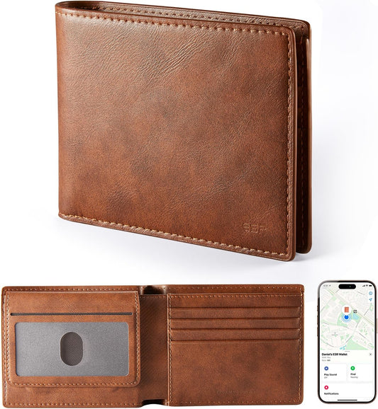 ESR Wallet for Men with Find My Functionality, Holds 9 Cards and 15 Bills