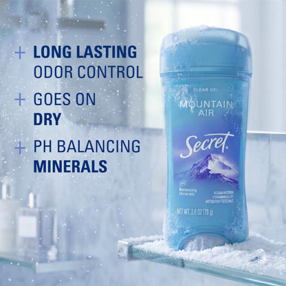 Secret Antiperspirant Deodorant for Women, Cozy Vanilla Scent, 2.6 oz