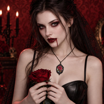 Gothic Necklace as Halloween Costume Jewelry for Women