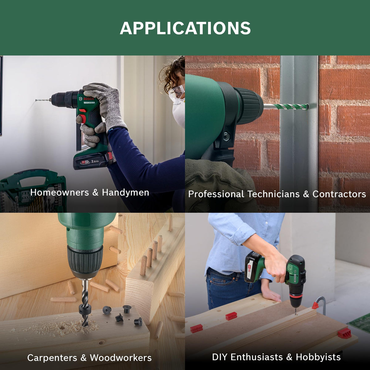 Bosch Accessories 34-piece Screwdriver/Drill bit Set (for Wood, Metal and Stone, Accessories for Drill Drivers)