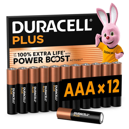 DURACELL Plus D Alkaline Batteries (4 Pack) 1.5V, LR20