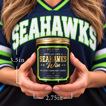 Vikings Gifts for Women / Men - Smells like a Vikings Win Candle, USA Made