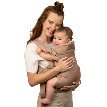 Infantino Flip 4-in-1 Baby Carrier Convertible Ergonomic, Gray