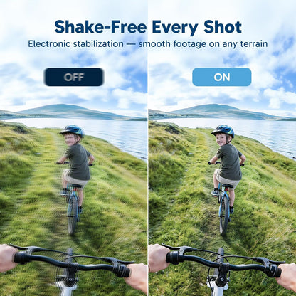 AKASO EK7000 4K30FPS 20MP WiFi Action Camera with EIS Ultra HD 131FT Waterproof Underwater Camera Remote Control 4X Zoom Support External Microphone