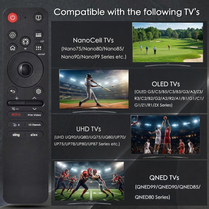 Magic Remote for 2019-2025 LG Smart TV,AI Voice & Pointer Control