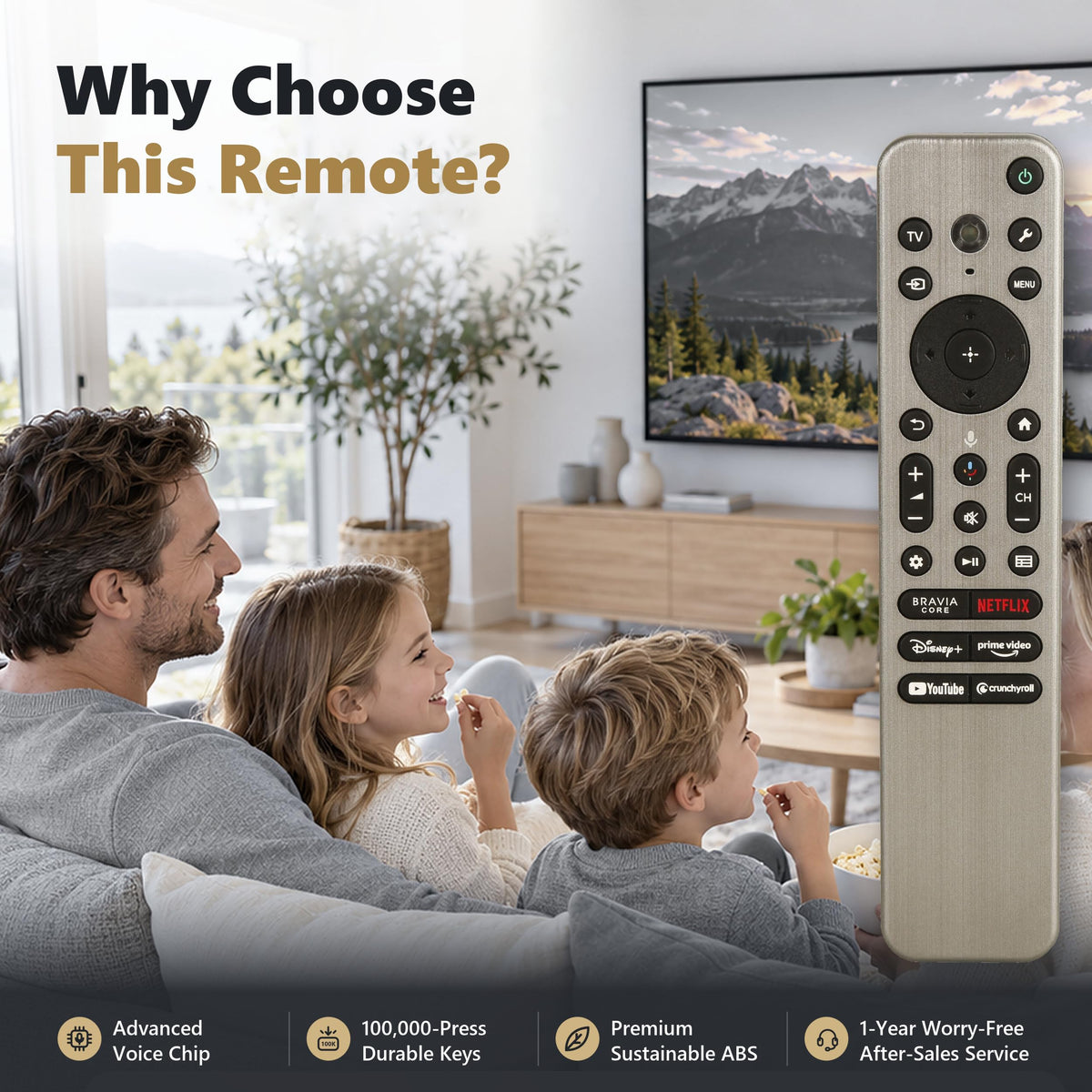 Replacement for LG TV Remote, for All 2019-2025 LG Remote Control for Smart TV with Voice and Pointer Function, for LG Magic Remote. 1-Year Warranty.