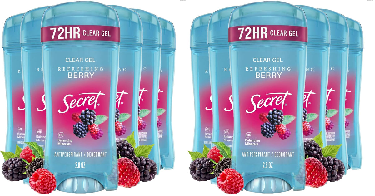 Secret Antiperspirant Deodorant for Women, Cozy Vanilla Scent, 2.6 oz