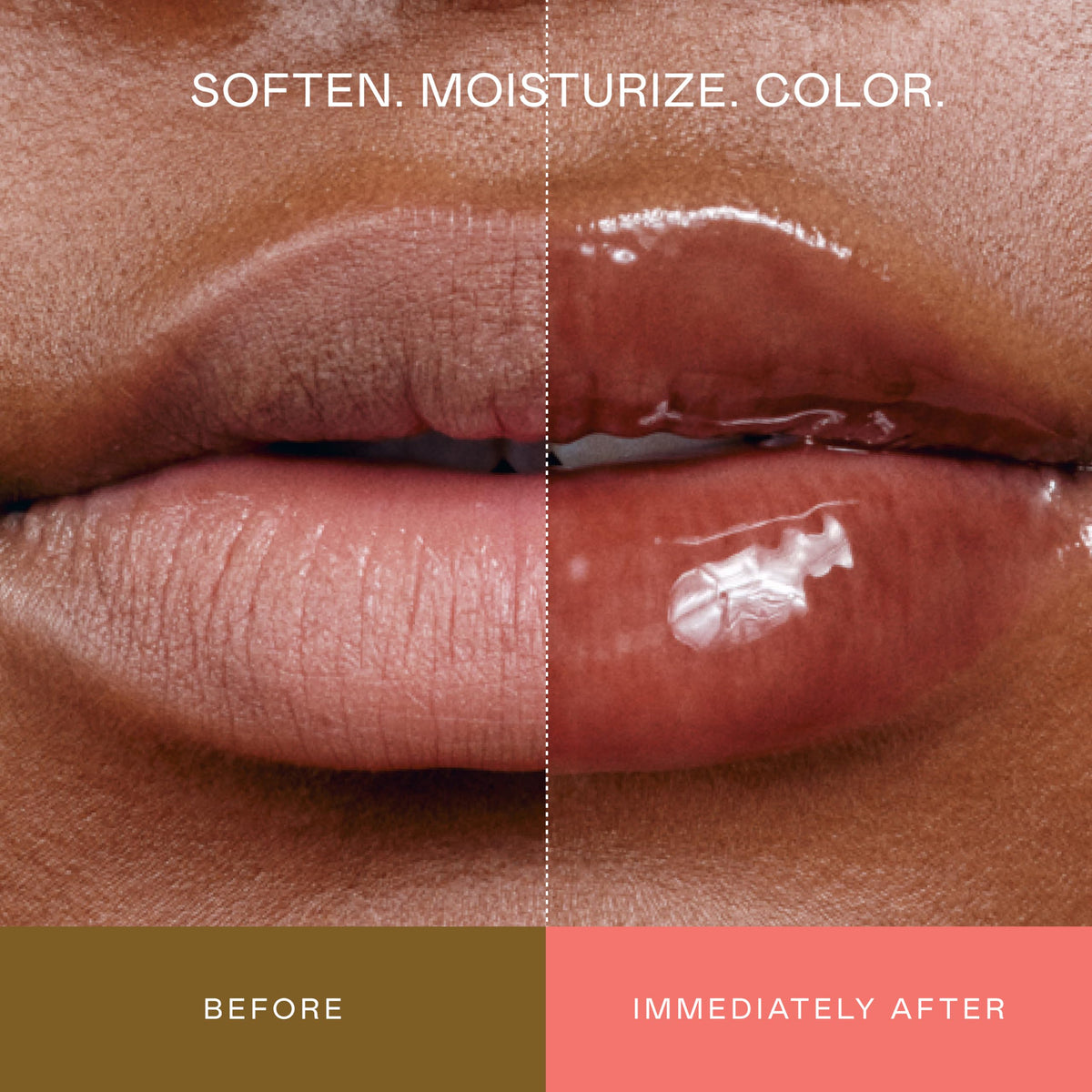 EADEM Tinted Lip Balm, Moisturizing Lip Gloss Tube for Women, Butter Mochi