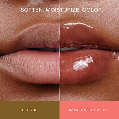 EADEM Tinted Lip Balm, Moisturizing Lip Gloss Tube for Women, Butter Mochi
