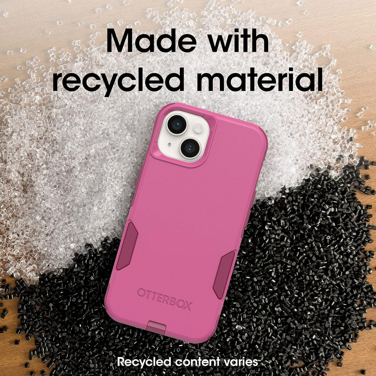 OtterBox iPhone 14 & iPhone 13 Commuter Series Case - BLACK , slim & tough, pocket-friendly, with port protection