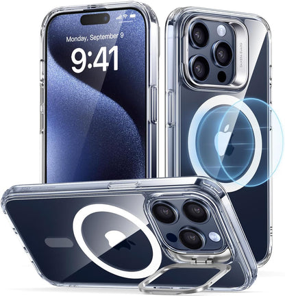 ESR Classic Hybrid for iPhone 18 Pro Max/17 Pro Max Case with Flex Stand